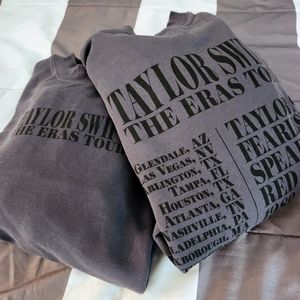 Taylor Swift Eras Tour Rare Blue Crewneck